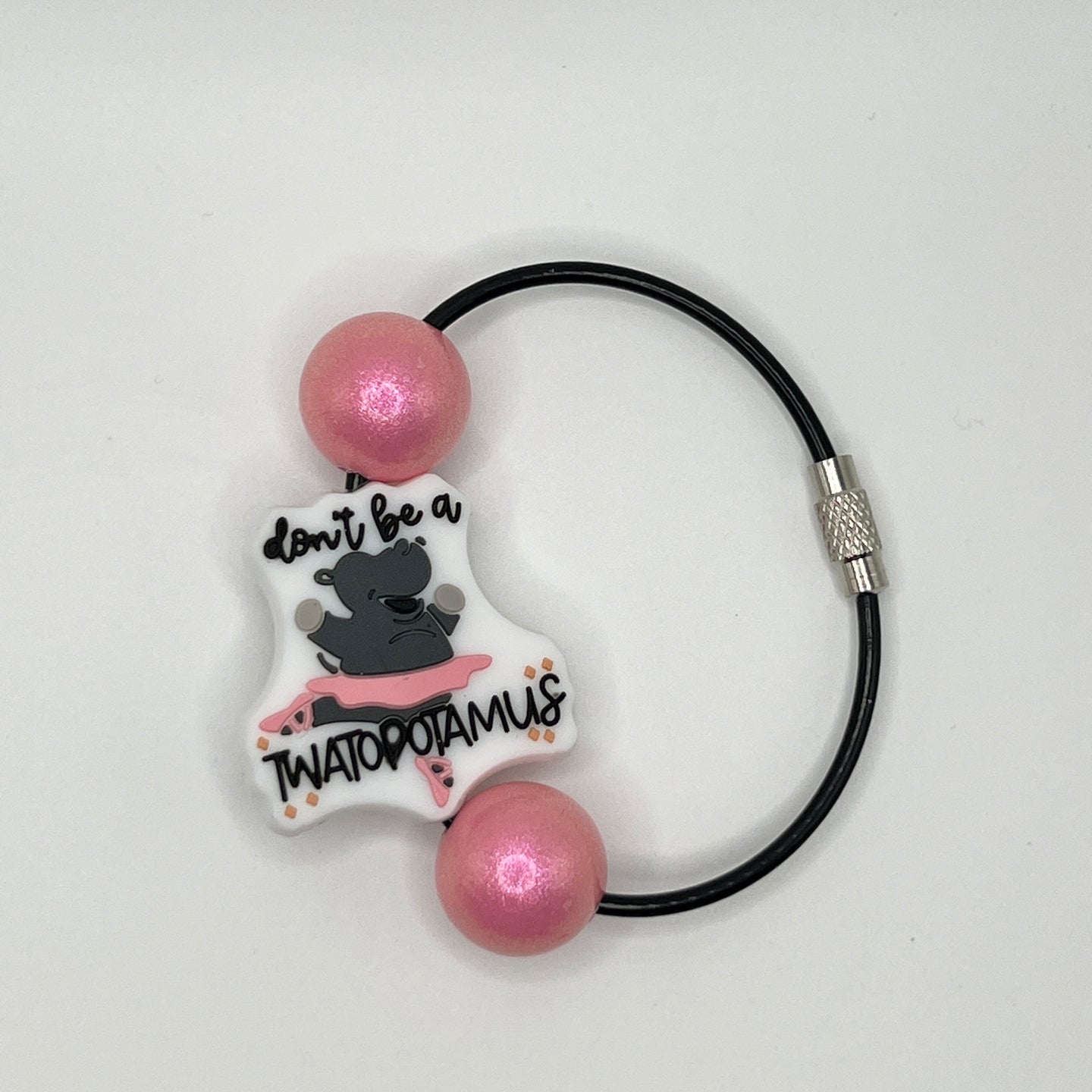 Twatopotamus Cup Charm